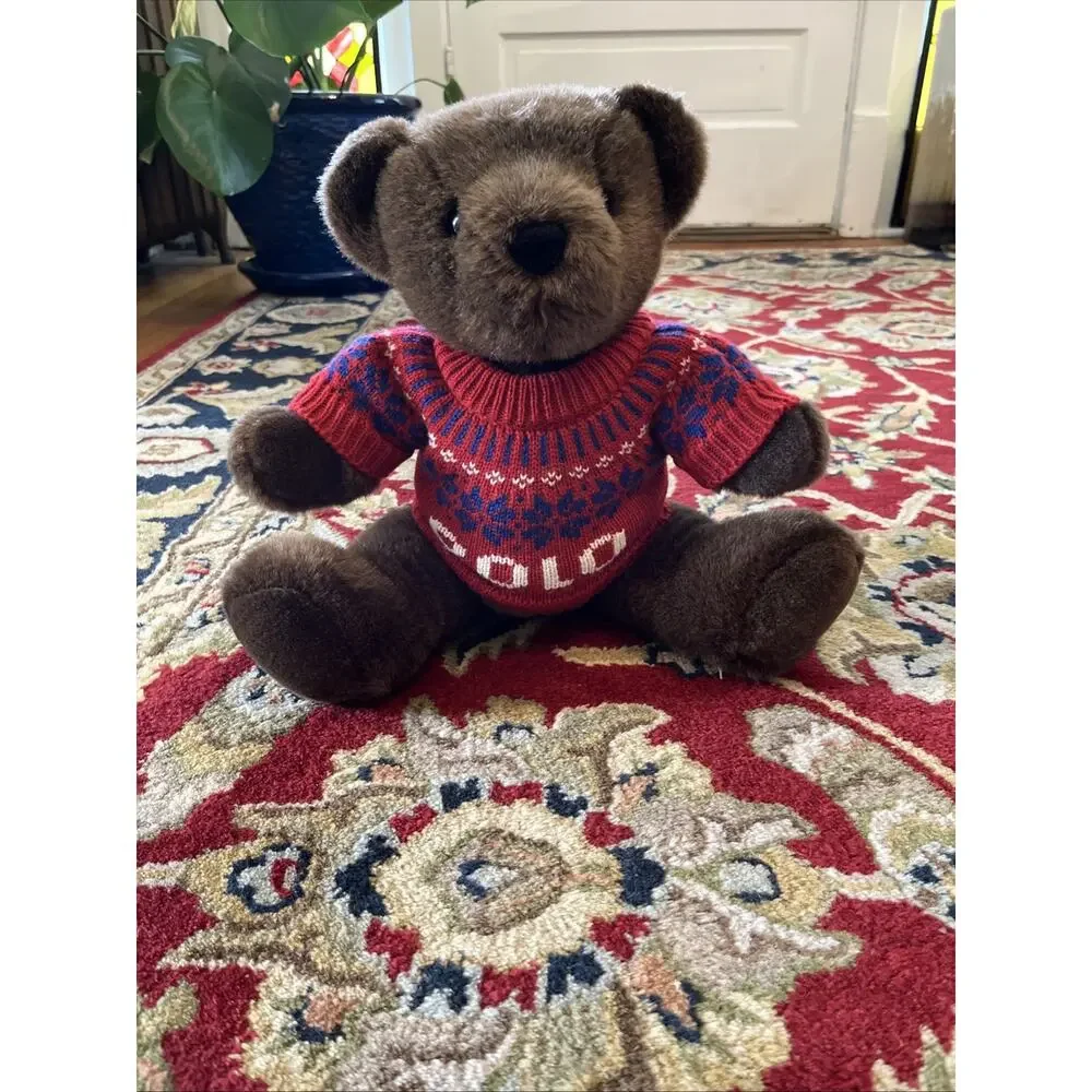 Vintage Bear LOT (4) Ralph Lauren POLO Giorgio Beverly Hills Y2k 90s Teddy
